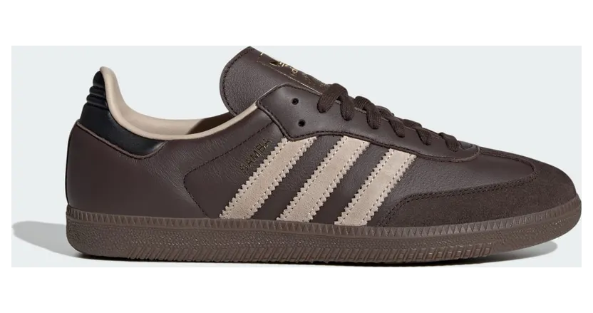 adidas Samba OG Dark Brown Beige Gum (JI0217)