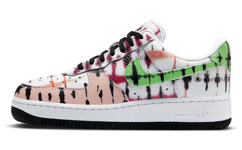 Nike Air Force 1 ’07 QS Black Tie Dye (CW1267-101)
