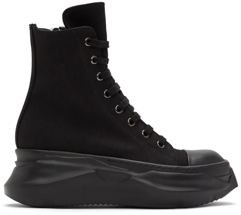 Rick Owens Drkshdw Orange Abstract Sneakers (DU01B7840 DM)