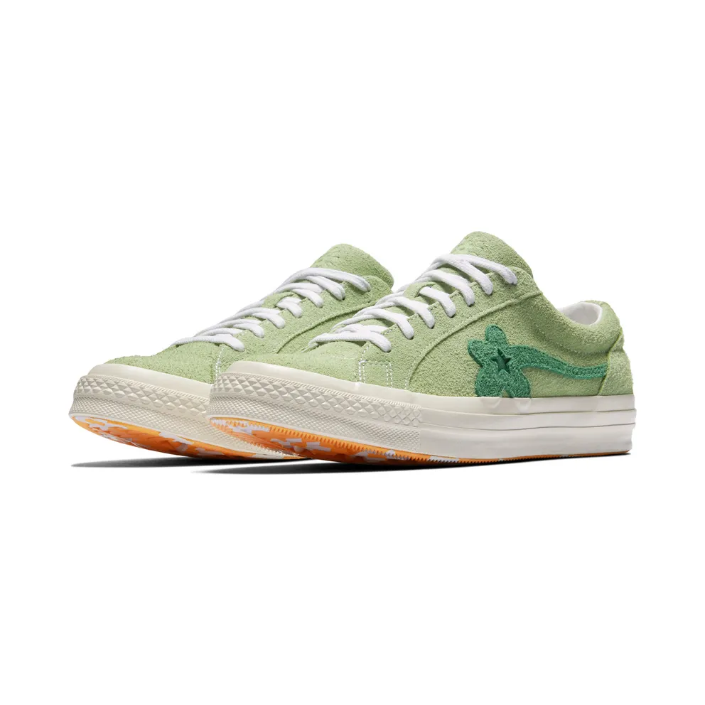 Converse One Star Ox Tyler the Creator Golf Le Fleur Jade Lime Green/White (160327C)