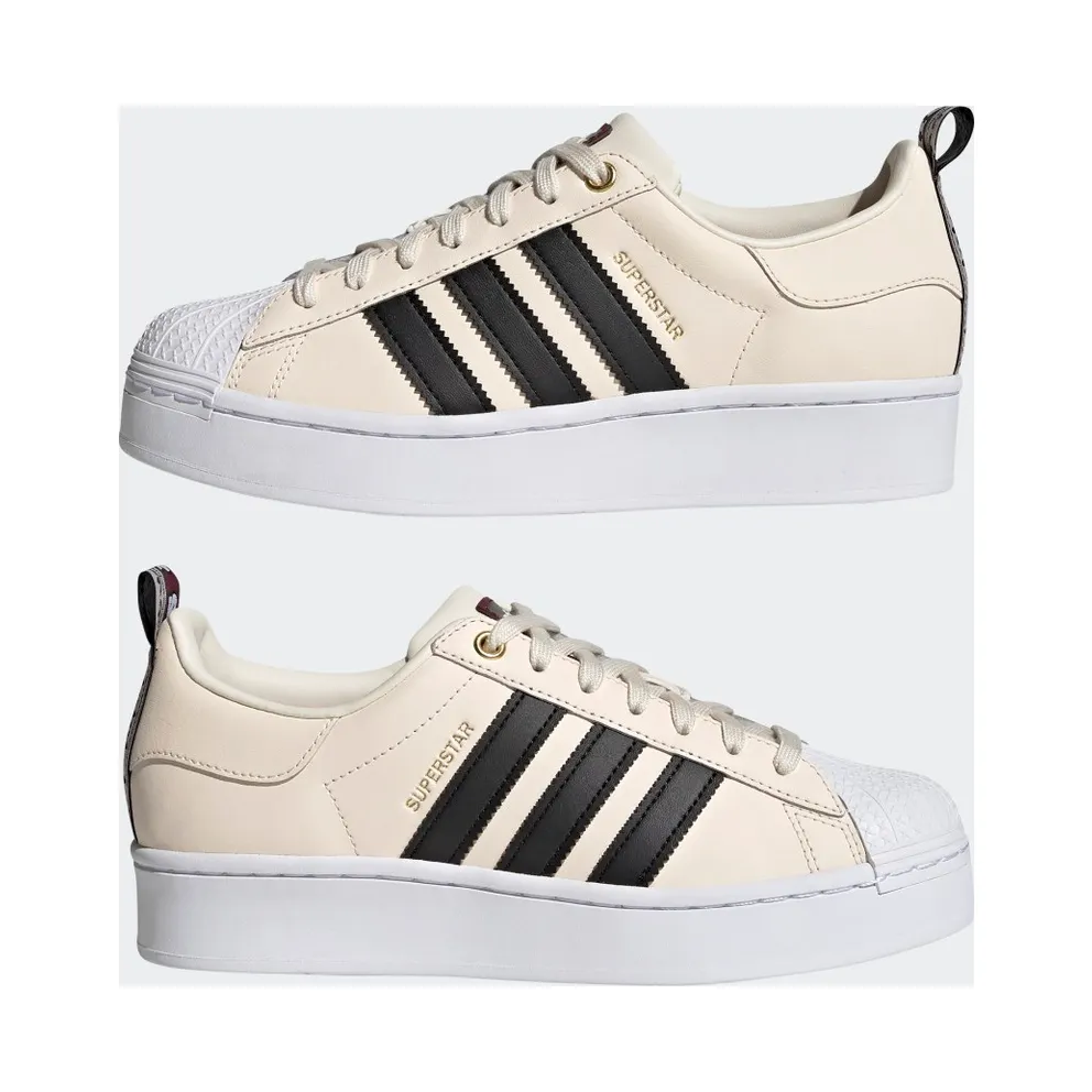 adidas Superstar Bold Wonder White / Core Black / Victory Crimson (H00636)