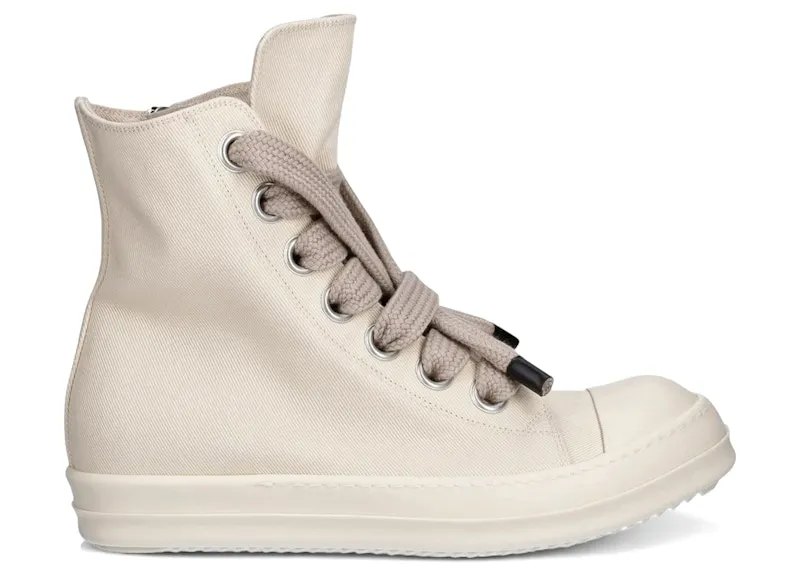 Rick Owens DRKSHDW Temple Jumbo Lace Sneaks Milk (DU01F4818-DOW2-1111)