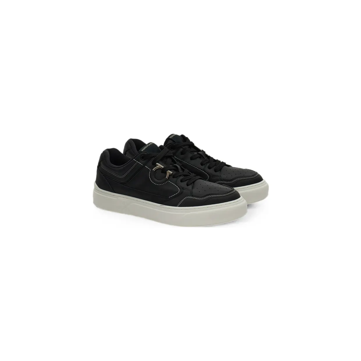 Ferragamo Gancini “Black” (02A945 0795665 M Black) (02A9450795665MNERO) (2)