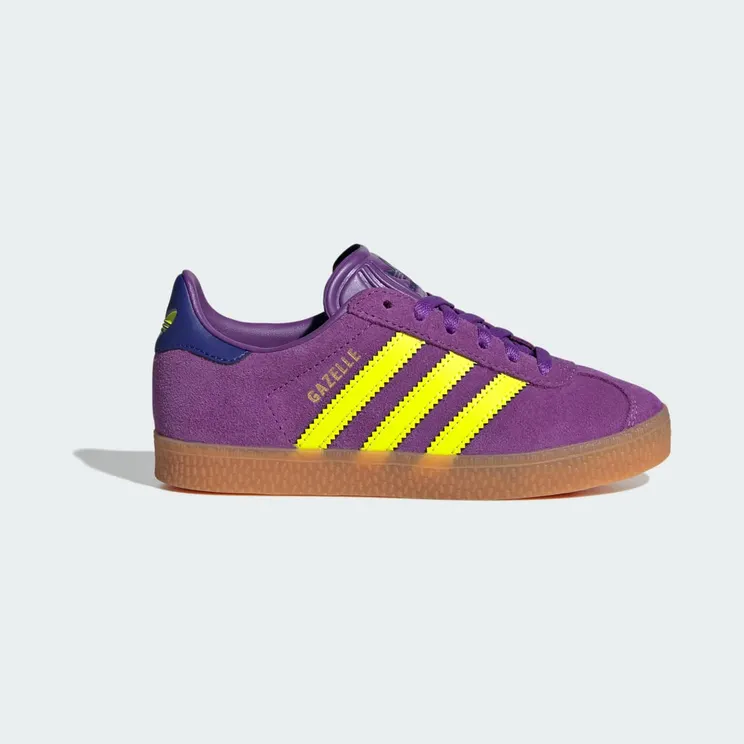 Adidas Gazelle Kids Active Purple / Solar Yellow / Collegiate Purple (JP7131)