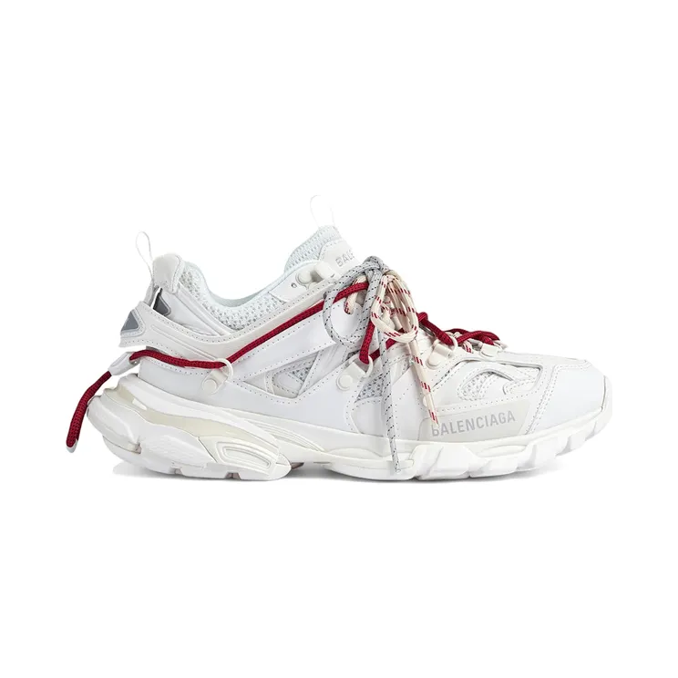Balenciaga Track Trail Laces White Red Grey Black (800592 WTRHK 6119)