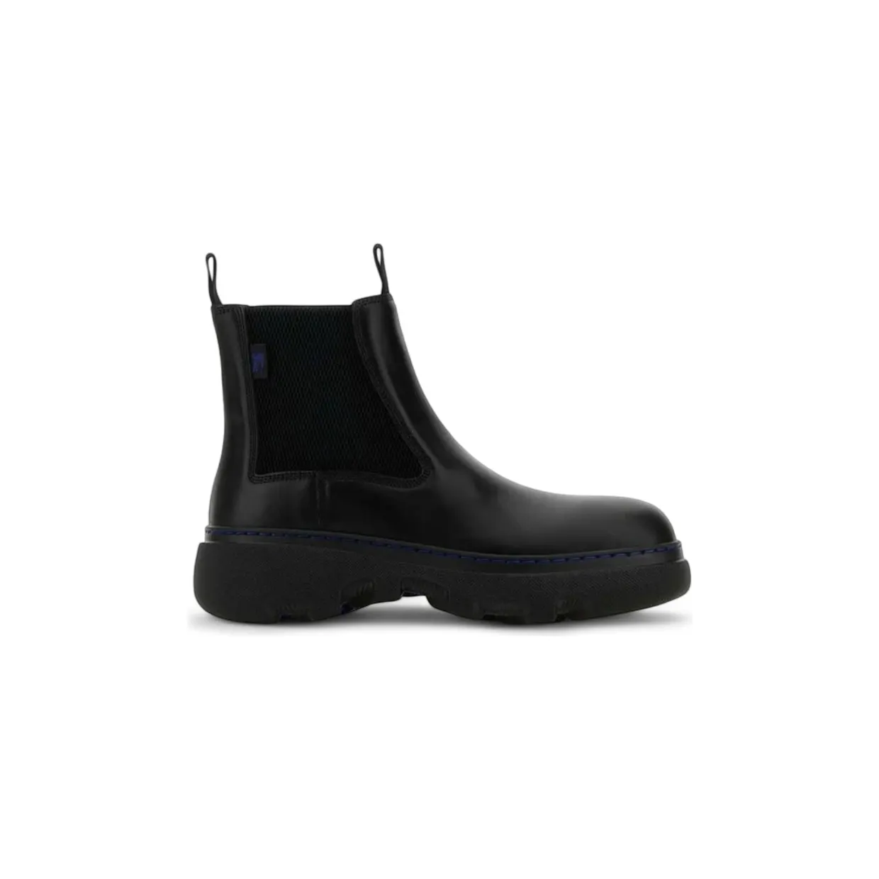 Burberry Creeper Low Leather Chelsea Boot Black (8092588)