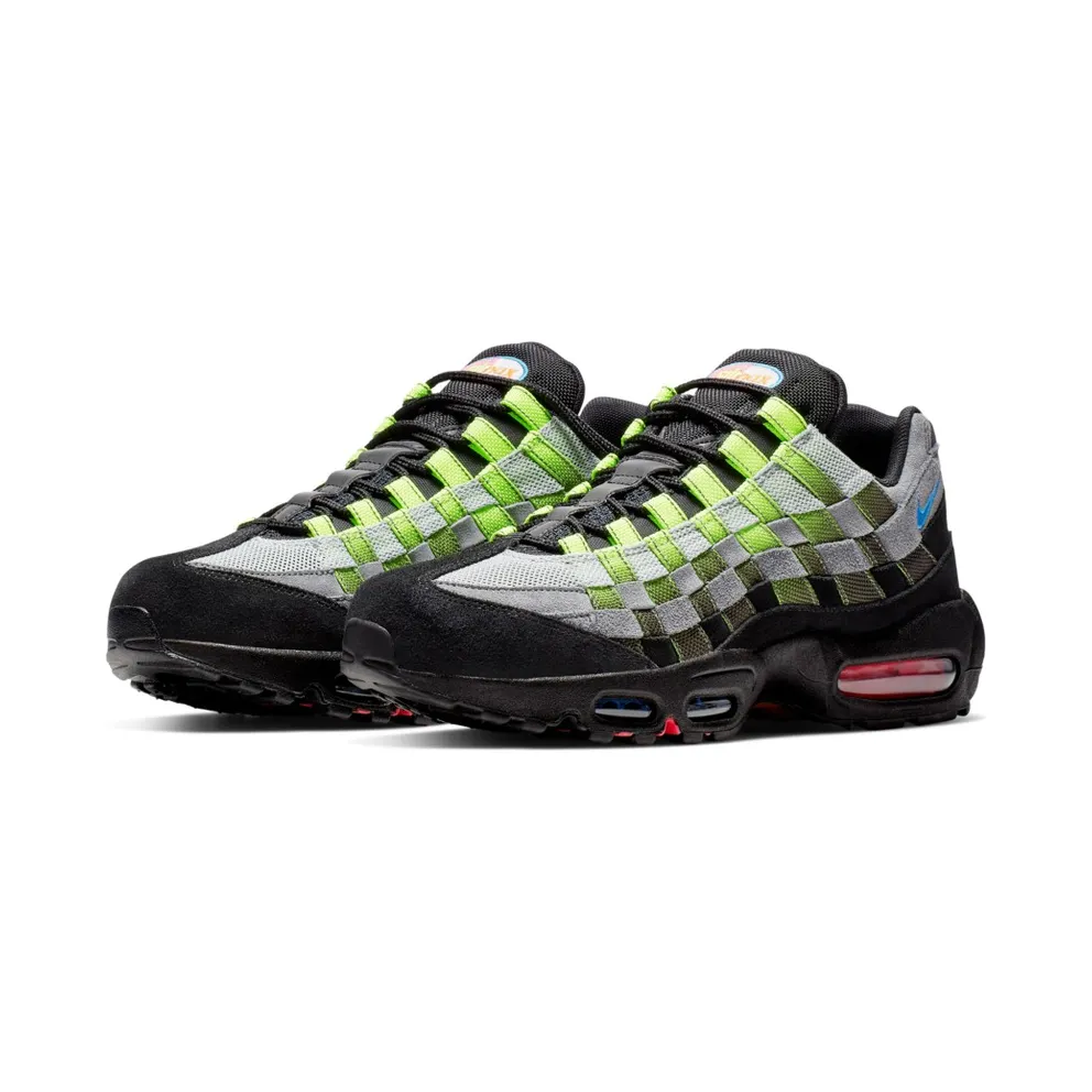 Nike Air Max 95 Woven Volt Black Volt/Black/Grey (AQ0764-001)