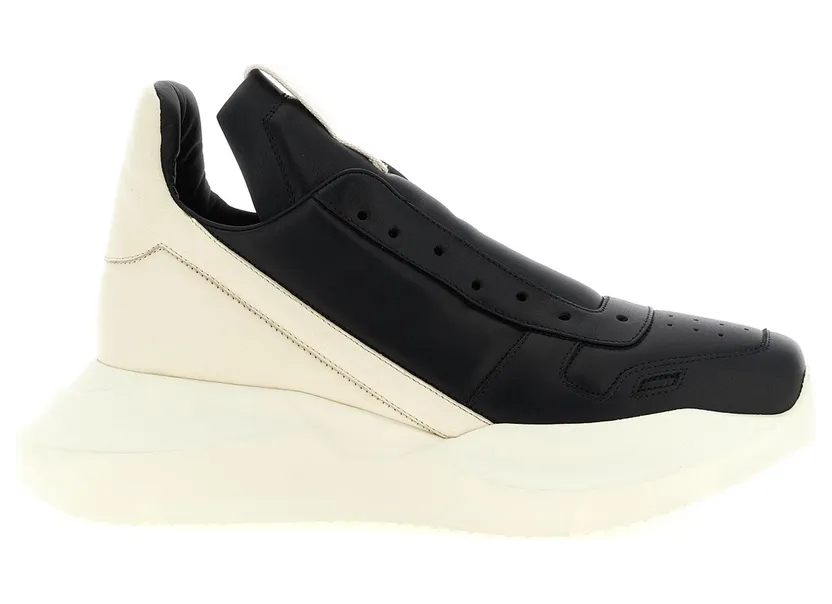 Rick Owens Geth Runner “White/Black” (RU02F4814LCO911)
