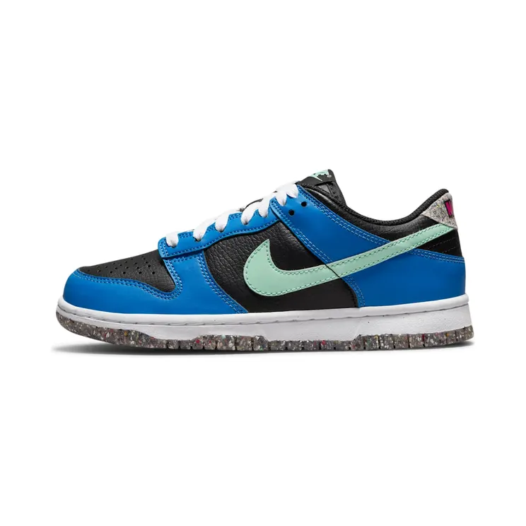 Nike Dunk Low SE GS “Black / Light Photo Blue / Active Pink / Mint Foam” (DR0165-001)