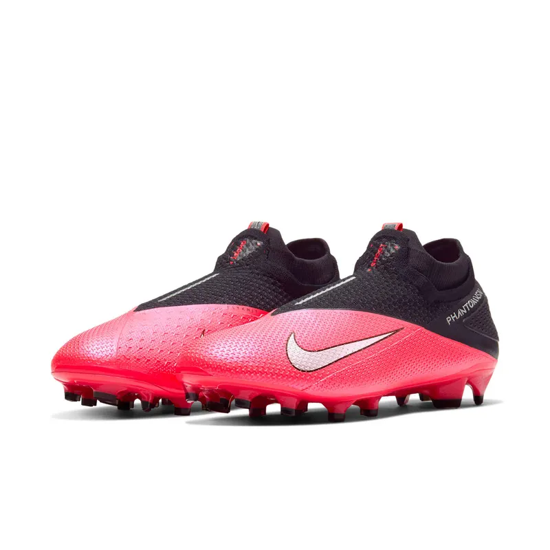 Nike Phantom Vision 2 Elite FG Laser Crimson Black Laser Crimson/Black-Metallic Silver (CD4161-606)