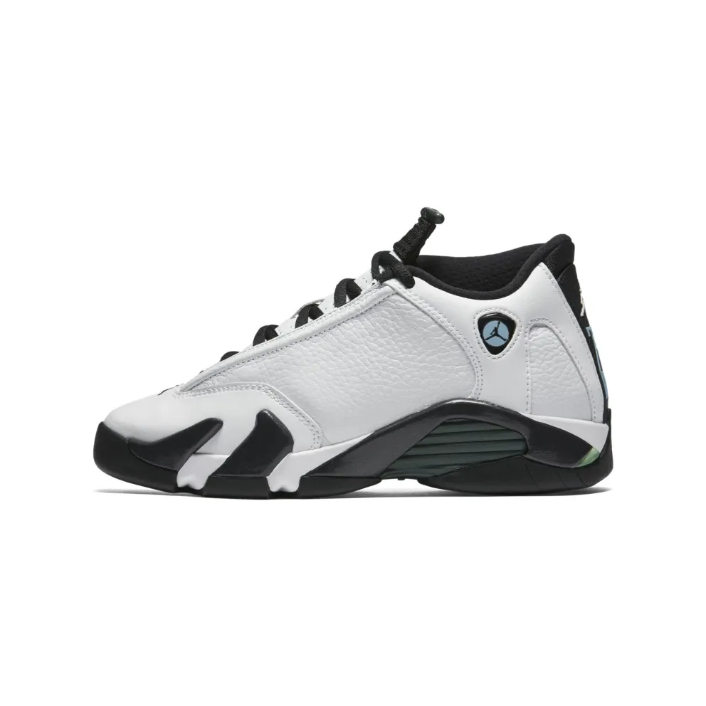 Jordan 14 Retro Oxidized Green 2016 (GS) White/Oxidized Green-Legend Blue-Black (487524-106)