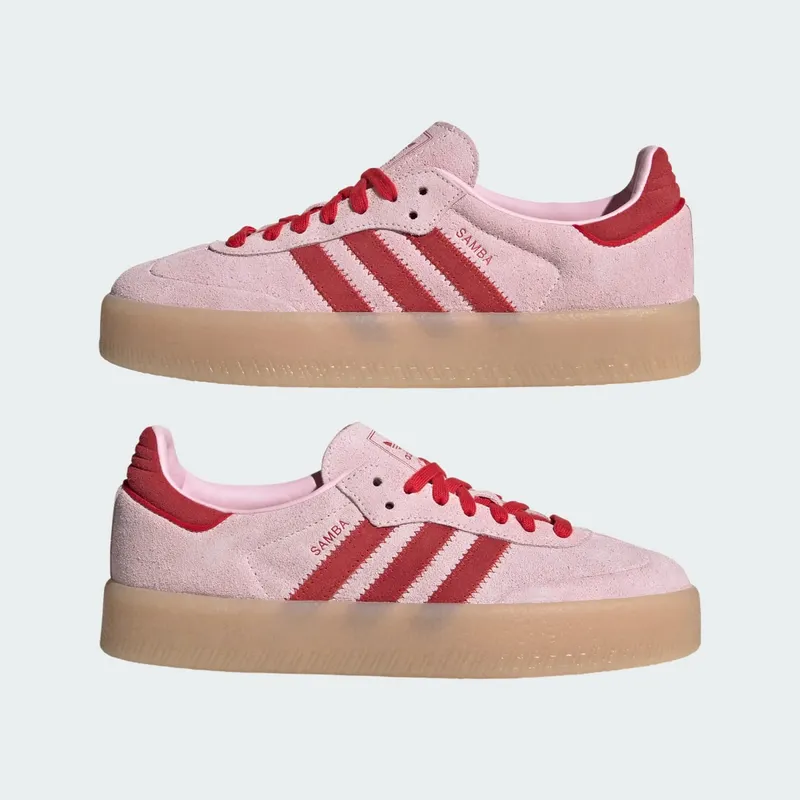 Adidas Sambae Clear Pink / Better Scarlet / Gum (JS4500)