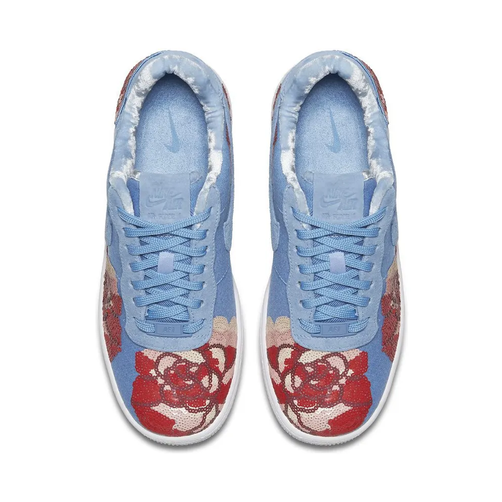 Nike Air Force 1 Upstep Low Denim Rose Sky (W) (898421-402)