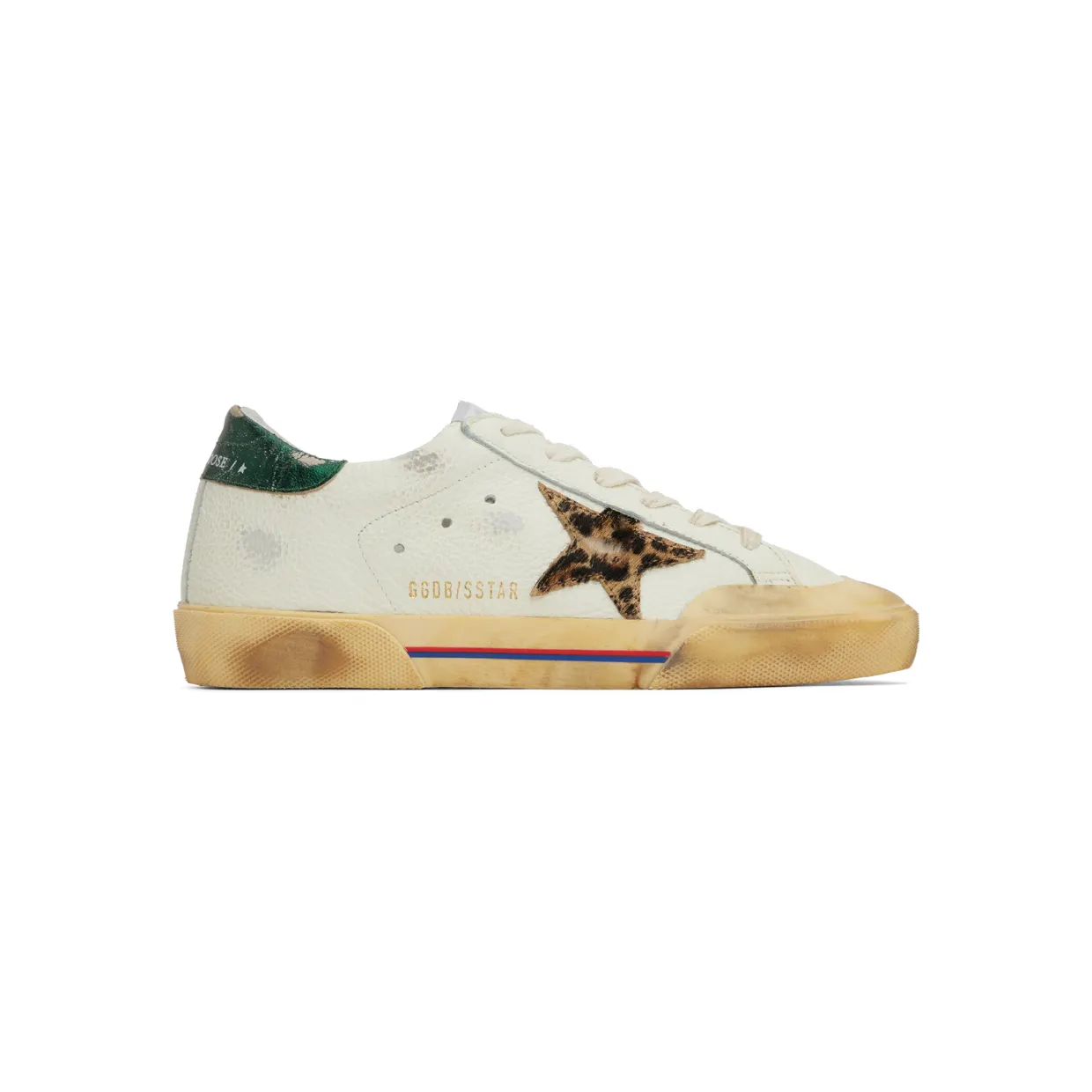 Golden Goose Off-White Super-Star Sneakers (GMF00107.F003207.15372)
