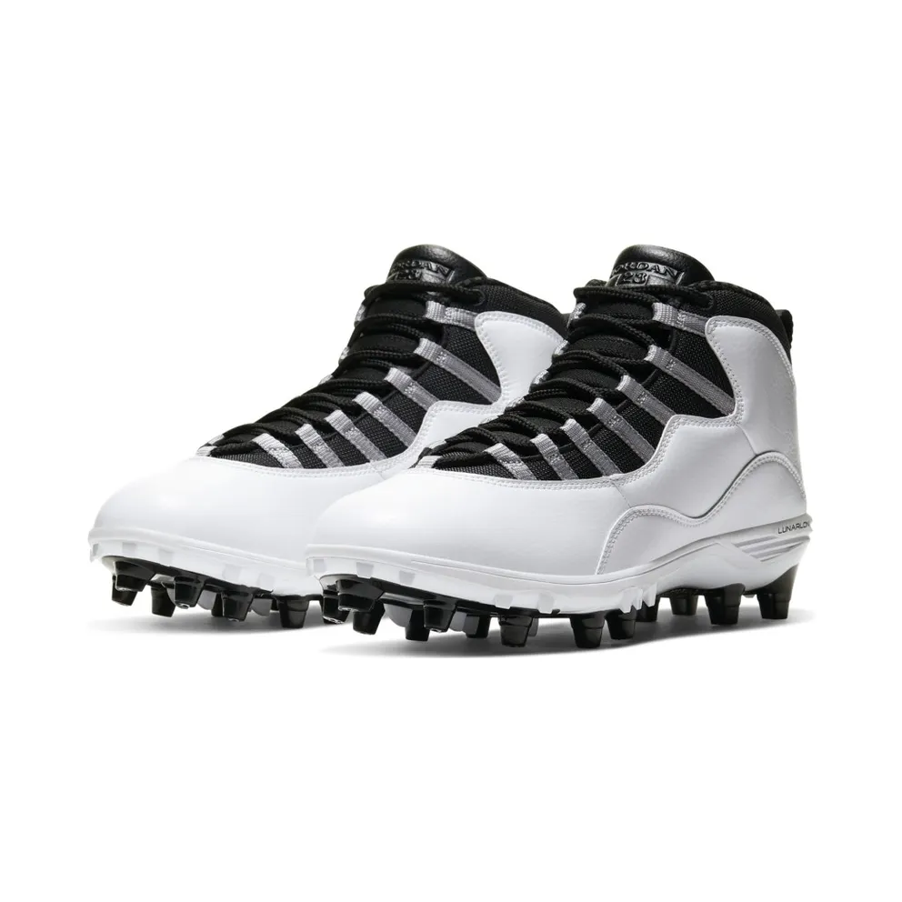 Jordan 10 TD Mid Steel Grey White/Light Steel Grey-Black (CQ2073-100)