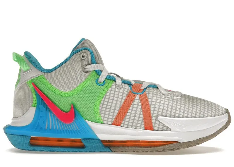 Nike LeBron Witness 7 Grey Fog Multi-Color (DM1122-003)