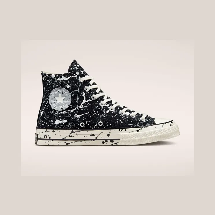Converse Chuck 70 Archive Paint Splatter Black/ash Stone/egret (A01171C)