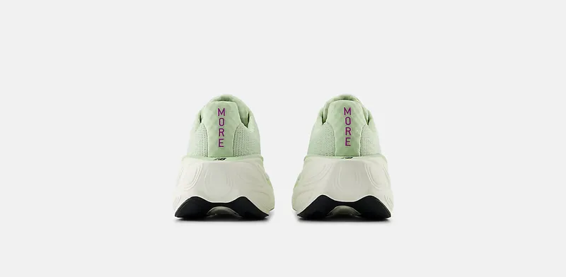 New Balance Fresh Foam X More v5 Natural Mint Purple Fuchsia Black (WMORLM5)