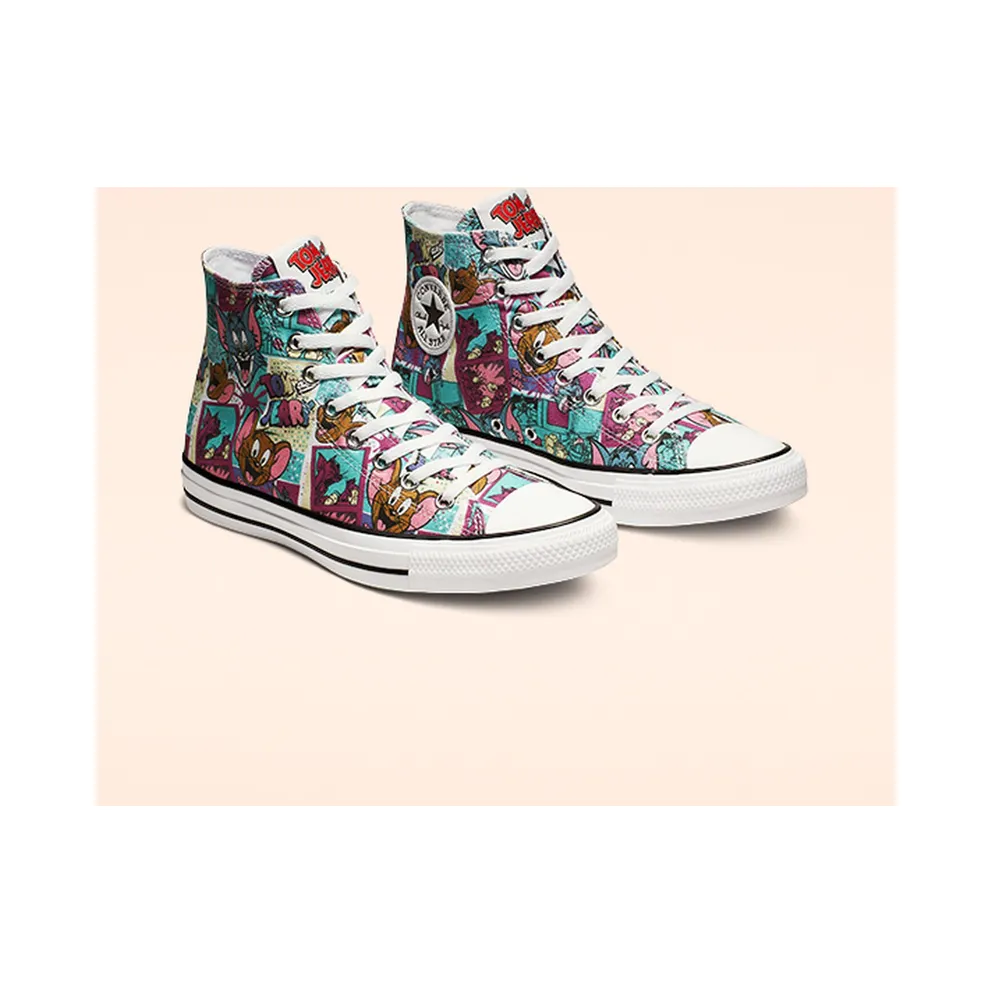Converse Chuck Taylor All-Star Hi Tom and Jerry Multi White/Multi-Black (165735C)
