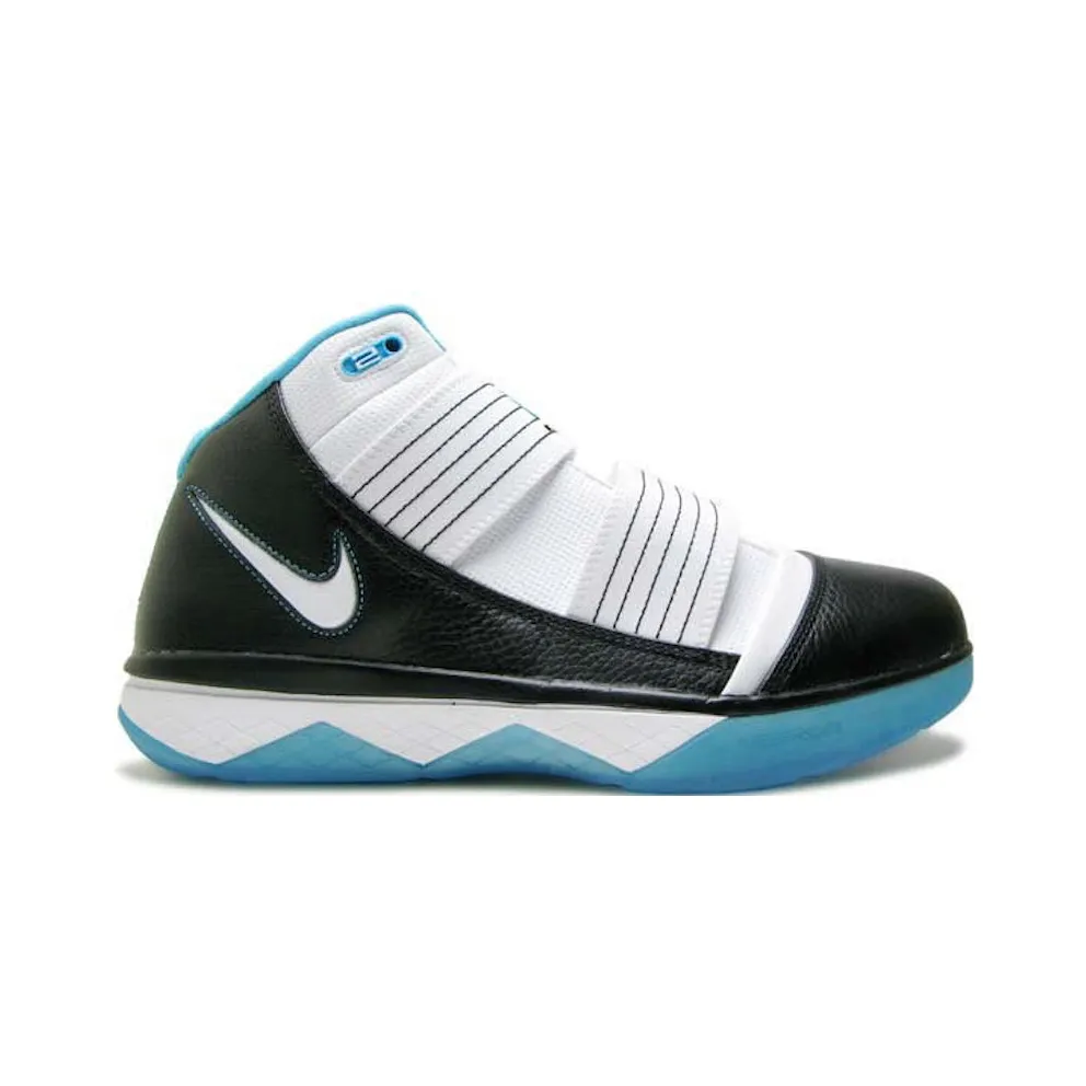 LeBron Soldier 3 Black/White-Baltic Blue (354815-013)