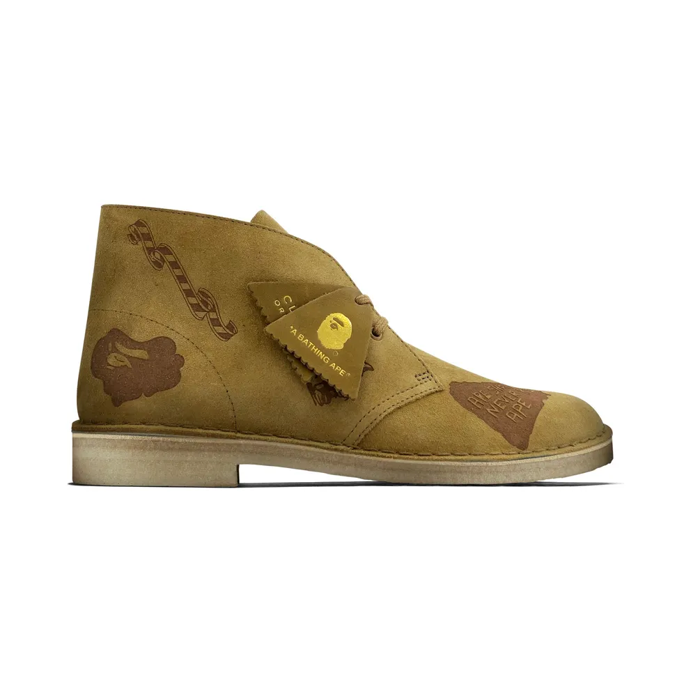 Clarks Desert Boot Bape Oak Embossed Oak (26149861)