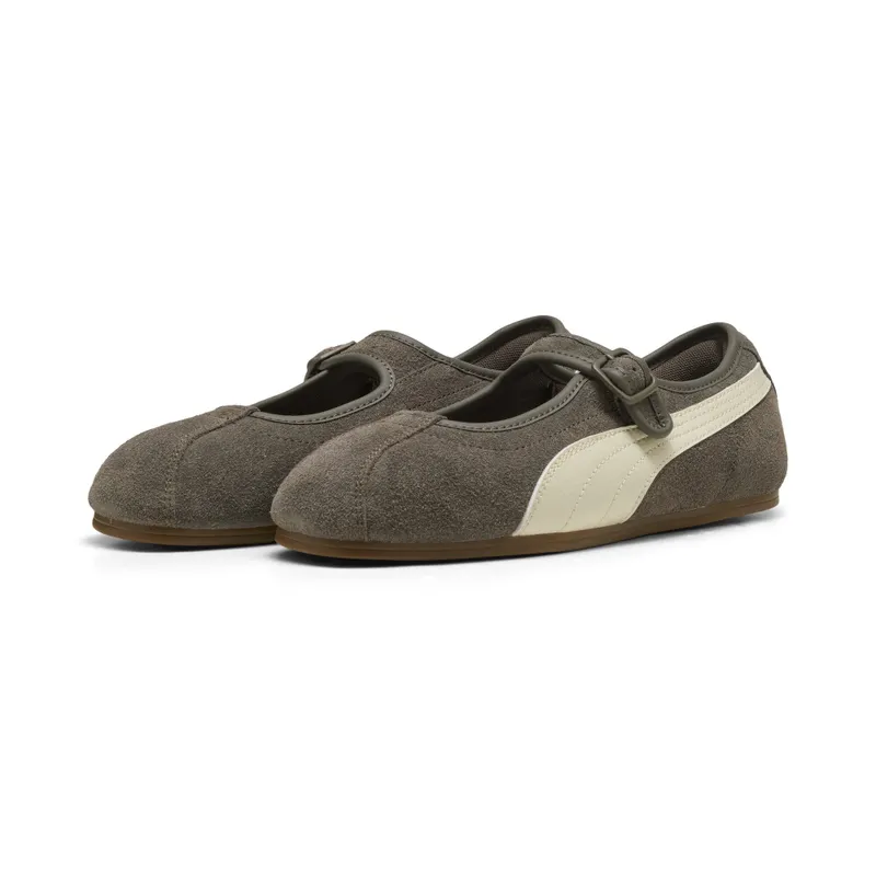 Puma Tacklette “Matte Bronze / Alpine Snow / Gum” (408550_03)