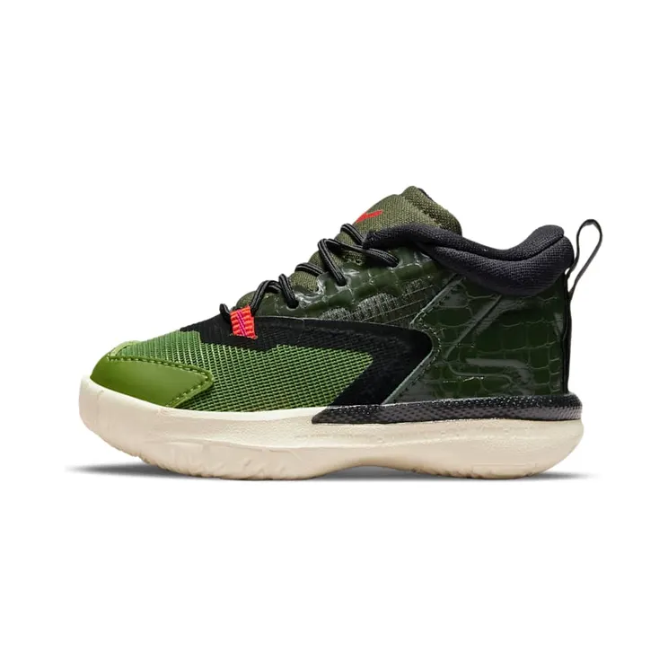 Air Jordan Zion 1 TD Let’s Dance “Carbon Green / Asparagus / Beach / Black” (DC2023-300)