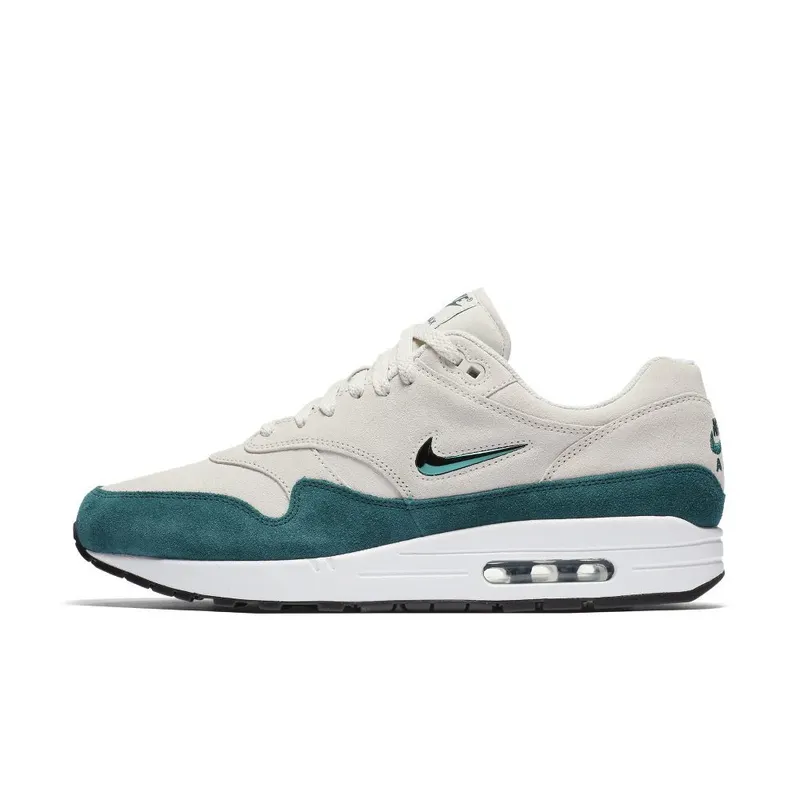 Nike Air Max 1 Jewel Atomic Teal Light Bone/Dark Atomic Teal-White-Black (918354-003)