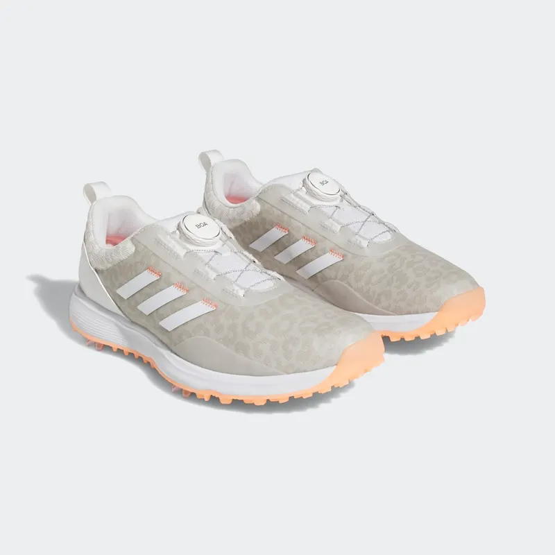 adidas S2G BOA Spiked Golf Cloud White Coral Fusion (GV9434)