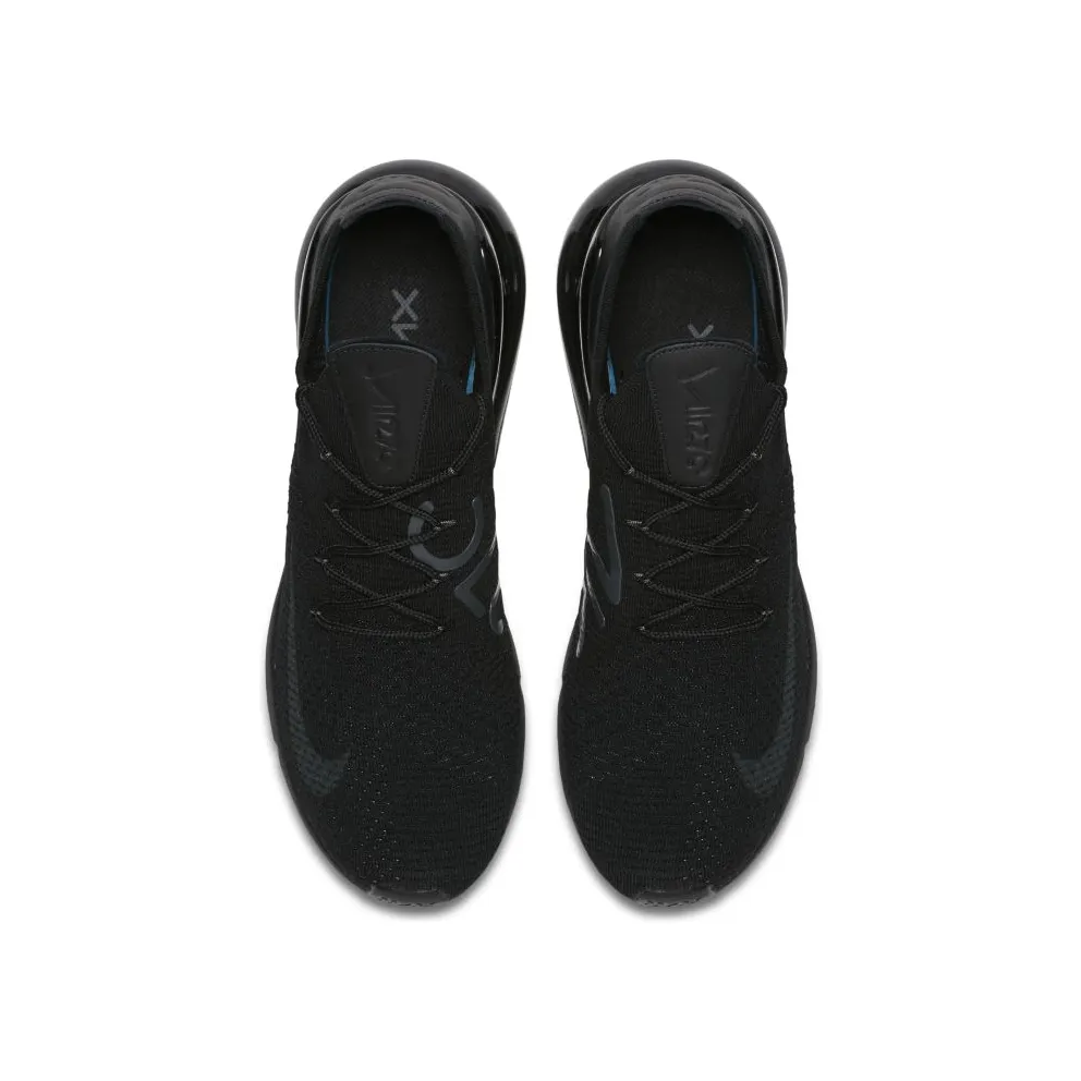 Nike Air Max 270 Flyknit Triple Black Black/Anthracite-Black (AO1023-005)