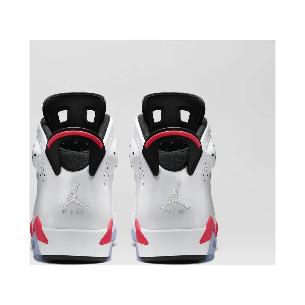 Air Jordan Nike AJ 6 VI Retro Infrared White (2014) (384664-123)