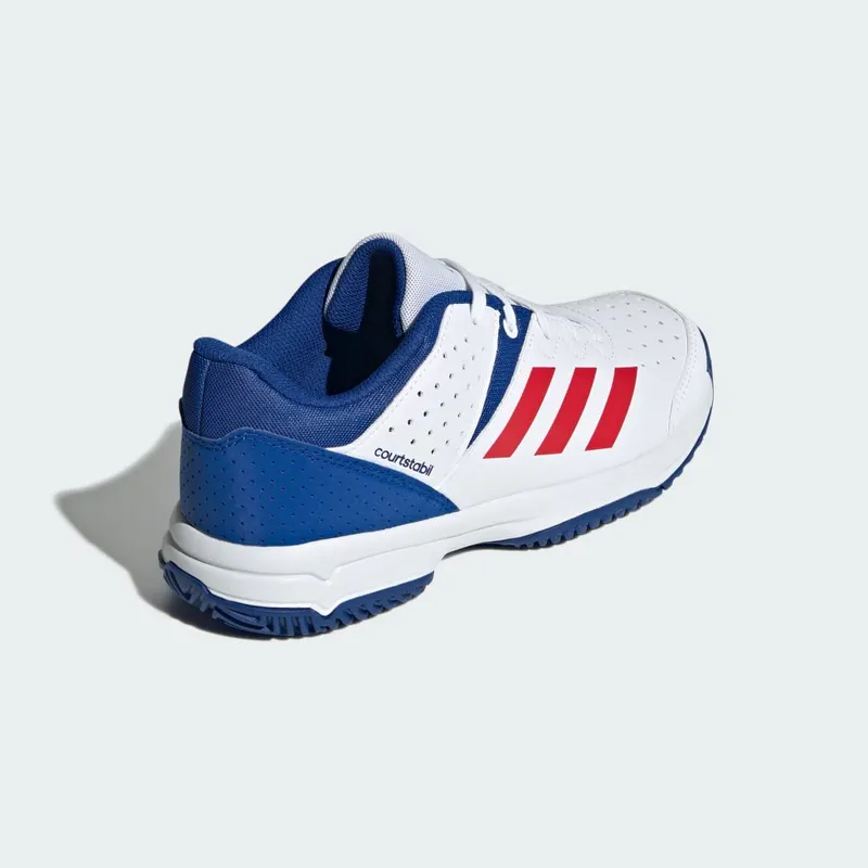 Adidas Court Stabil Cloud White / Pure Ruby / Royal Blue (IH5548)