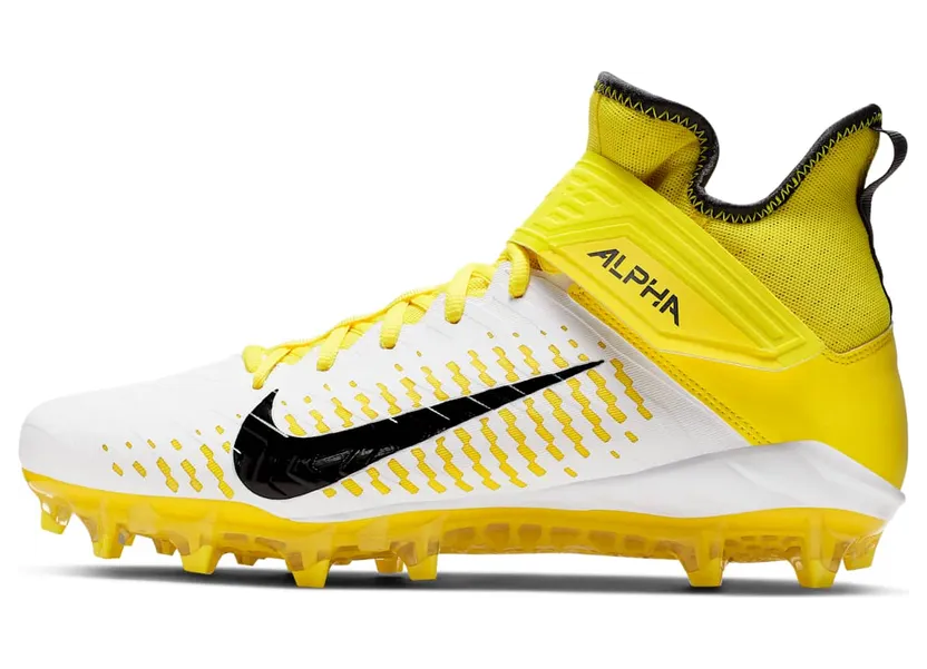 Nike Alpha Menace Pro 2 Mid White Opti Yellow