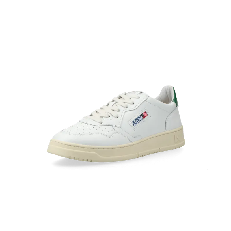 Autry Medalist Low W (beige / grün) – AULWLL20