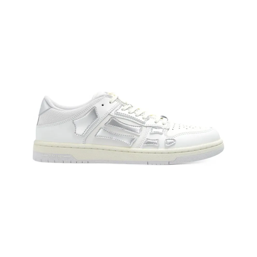 AMIRI Skel Top Low White Silver (AWFOSR1022-155)