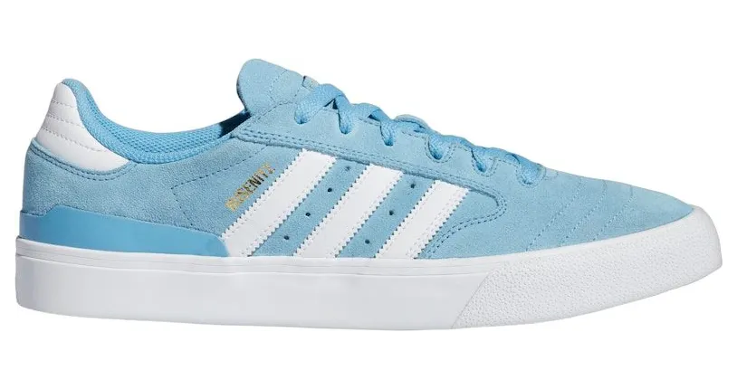 adidas Busenitz Vulc II Sky Blue Cloud White Gold Metallic (IF2095)