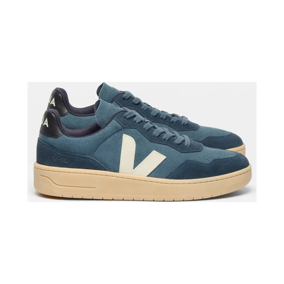 VEJA V-90 aus Wildleder – Blue (VD0303848)