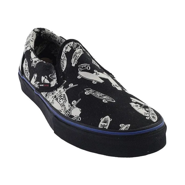 Vans Classic Slip-On LX Marc Jacobs Black Buff White (6435499)