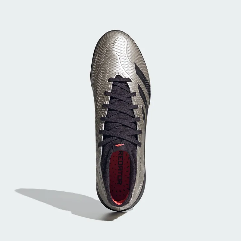 adidas Predator League Mid Turf Platinum Metallic Aurora Black Turbo (IF6388)