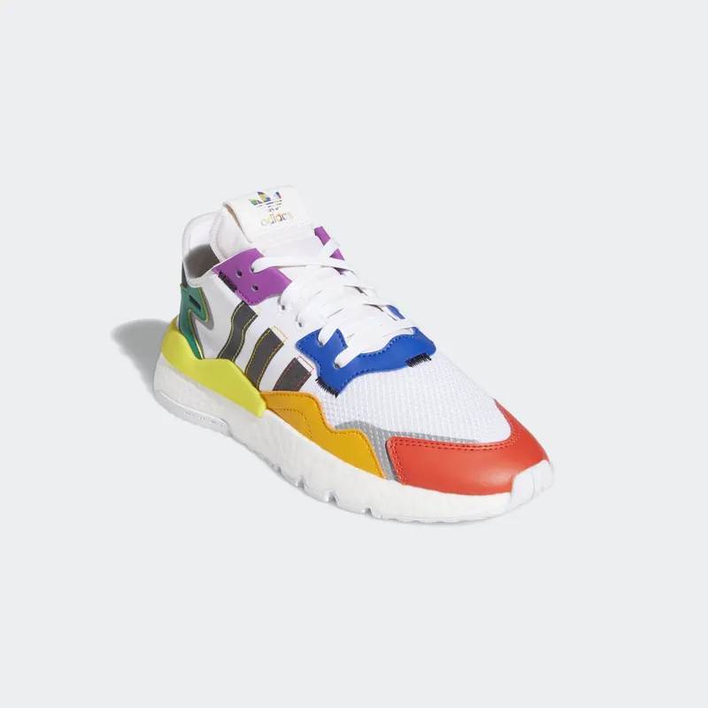 adidas Nite Jogger Pride (2020) Footwear White/Footwear White/Bright Cyan (FY9023)
