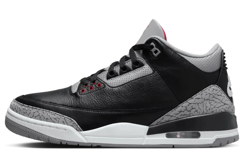 Air Jordan 3 Retro “Black Cement” 2024 (DN3707-010)
