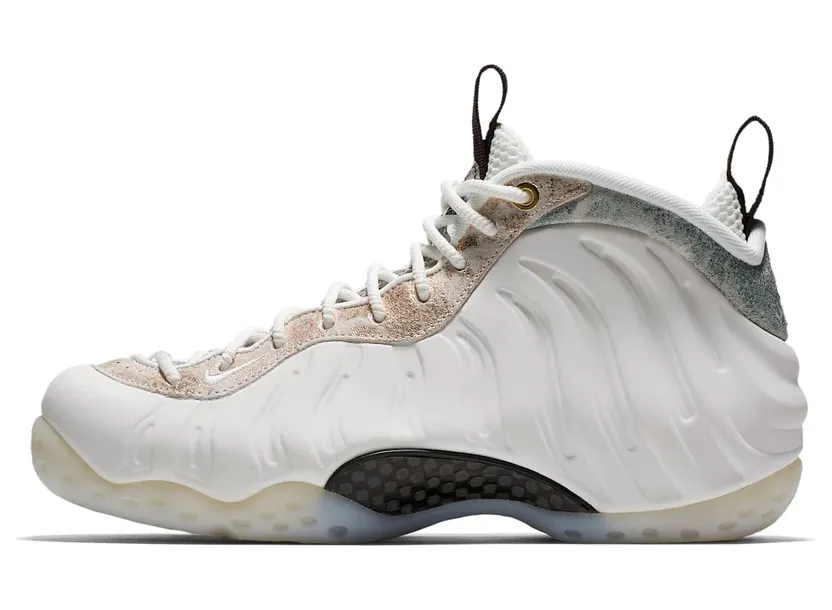 Nike Air Foamposite One Marble (W) “Summit White / Oil Grey / Rainforest” (AA3963-101)