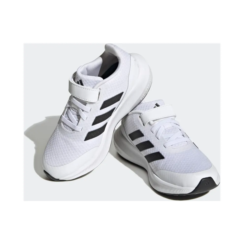 Adidas RunFalcon 3.0 with Elastische Veters and Velcro Cloud White / Core Black / Cloud White (HP5868)
