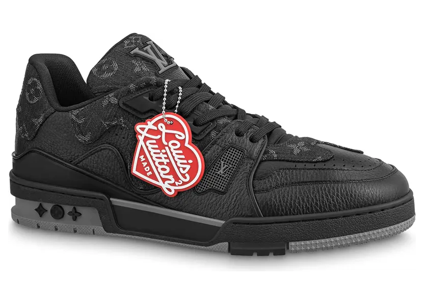 Louis Vuitton LV Trainer x Nigo Black Denim (1A9IPX)