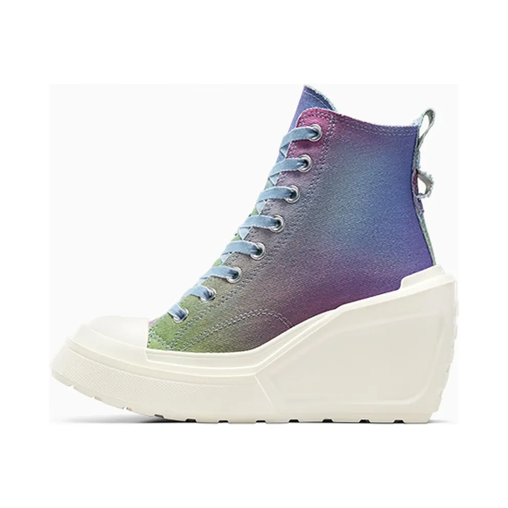 Converse Chuck 70 De Luxe Wedge Platform Out Of The Blue/Egret/Multi (A10309C)