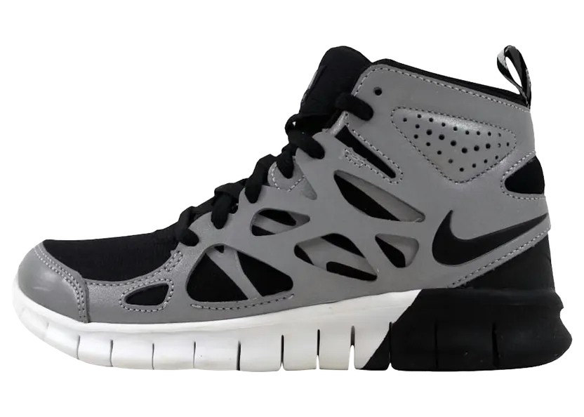 Nike Free Run 2 Sneakerboot Premium “Black Metallic Silver White” (616728-001)