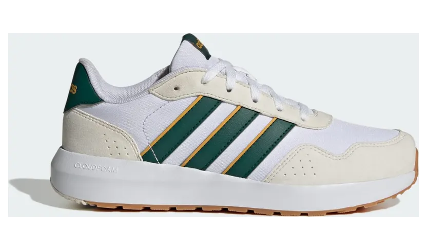 adidas Run 60s Cloud White Collegiate Green Collegiate Gold (IE6442)