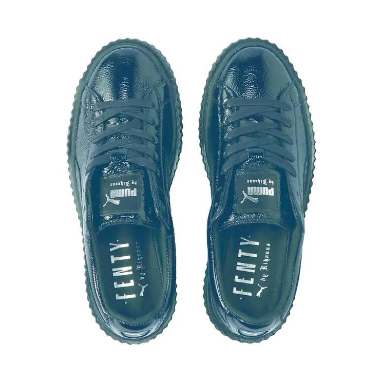 Puma Creeper Rihanna Fenty Cracked Leather Black