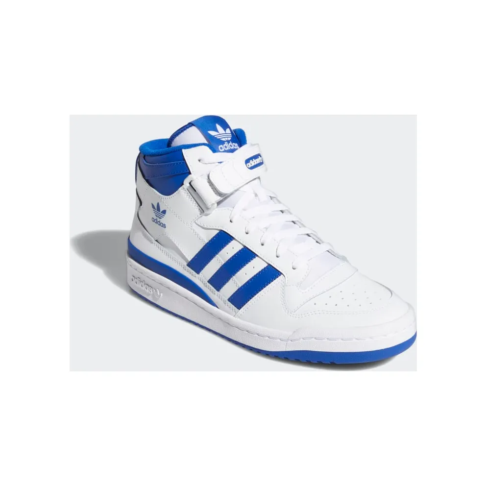 Adidas Forum Mid Cloud White / Royal Blue / Cloud White (FY4976)