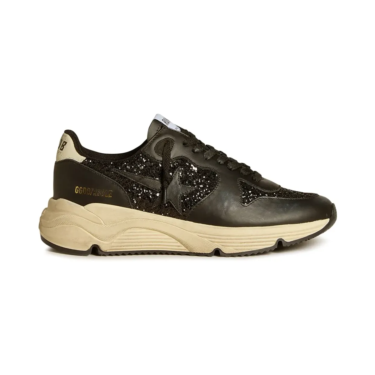 Golden Goose Running Sole “Black” (GWF00126F006648)